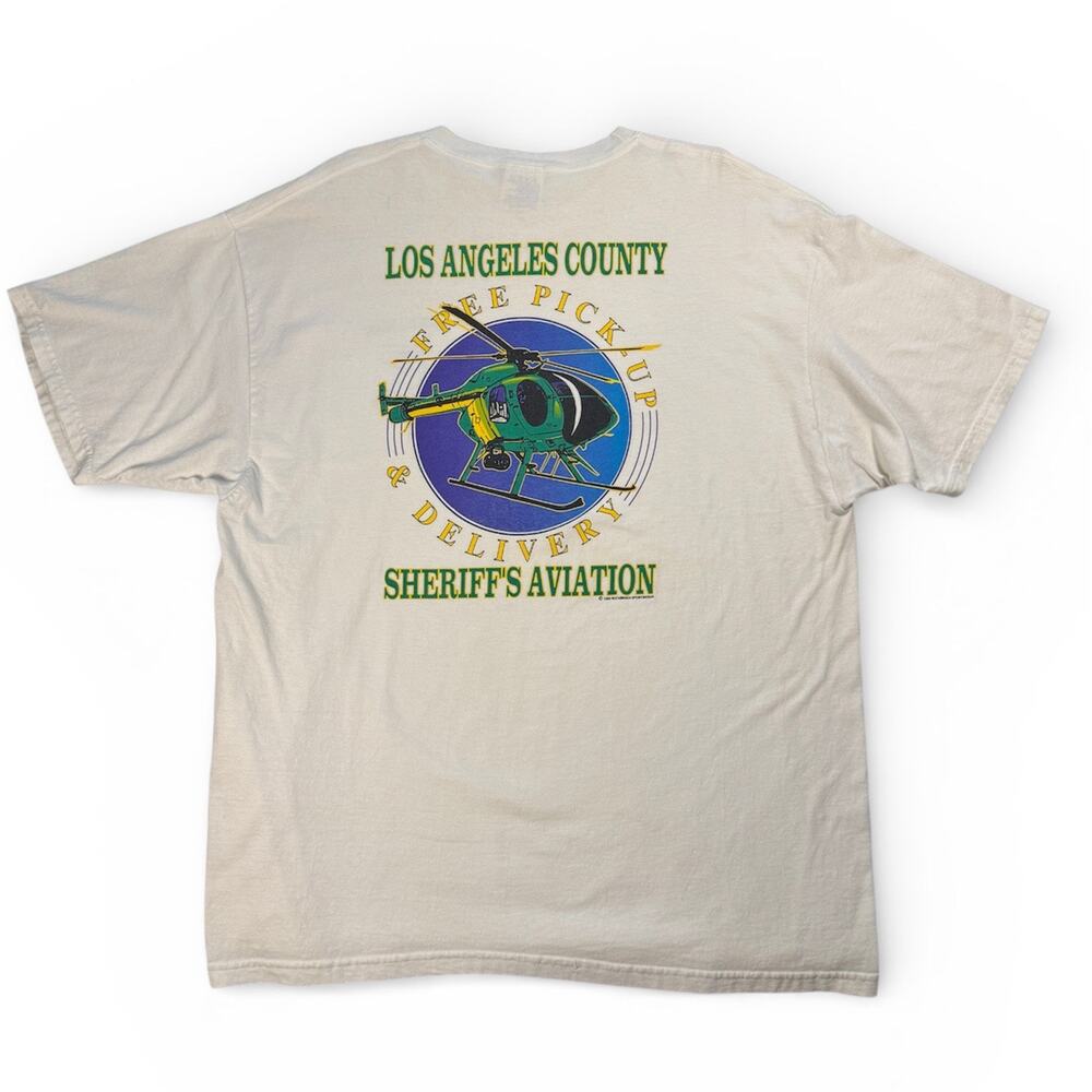 Vintage LAPD Free Pick Up & Delivery Tee XL